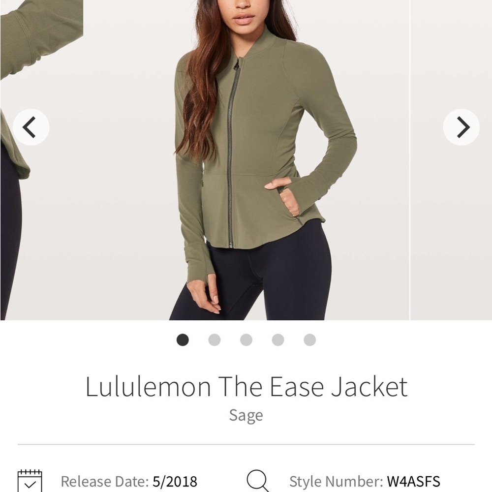Lululemon The Ease Jacket